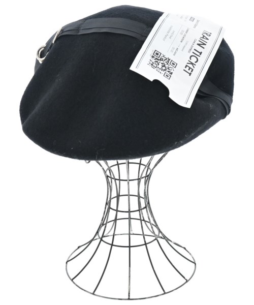 CA4LA（カシラ）ハンチング・ベレー帽 黒 サイズ:- レディース/2200640153410