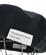 CA4LA（カシラ）ハンチング・ベレー帽 黒 サイズ:- レディース/2200640153410