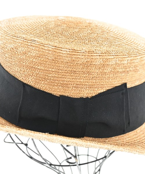CA4LA（カシラ）ストローハット ベージュ サイズ:- レディース/2200641618031
