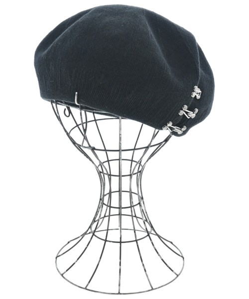 CA4LA(カシラ)ハンチング・ベレー帽 黒 サイズ:-/2200663389070