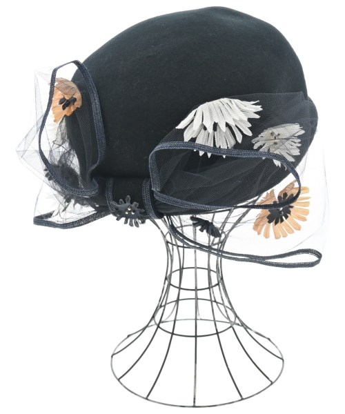 CA4LA（カシラ）ハンチング・ベレー帽 黒 サイズ:- レディース/2200668727020