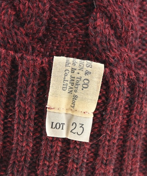 CA4LA（カシラ）ニットキャップ・ビーニー 赤 サイズ:- レディース/2200665236266