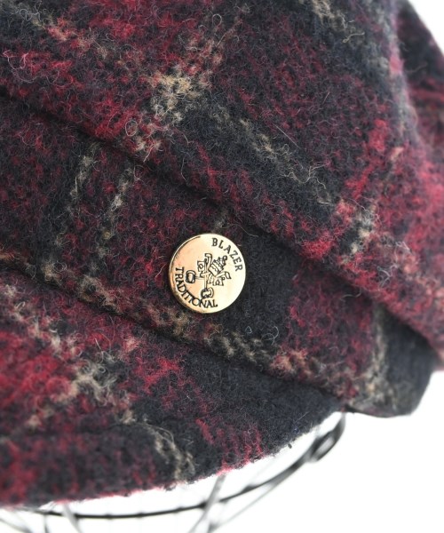 CA4LA（カシラ）ハンチング・ベレー帽 赤 サイズ:- レディース/2200666611024