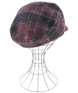 CA4LA（カシラ）ハンチング・ベレー帽 赤 サイズ:- レディース/2200666611024