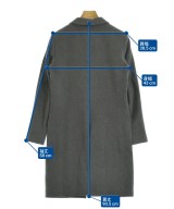 JOHN LAWRENCE SULLIVAN（ジョンローレンスサリバン）チェスターコート グレー サイズ:8(S位) レディース/2200628585011