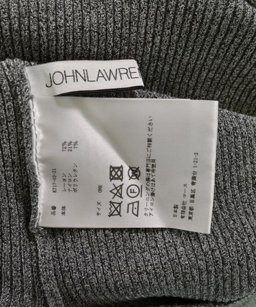 JOHN LAWRENCE SULLIVAN（ジョンローレンスサリバン）ワンピース グレー サイズ:ONE レディース/2200623732014