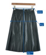 JOHN LAWRENCE SULLIVAN（ジョンローレンスサリバン）ひざ丈スカート 緑 サイズ:S レディース/2200631749127