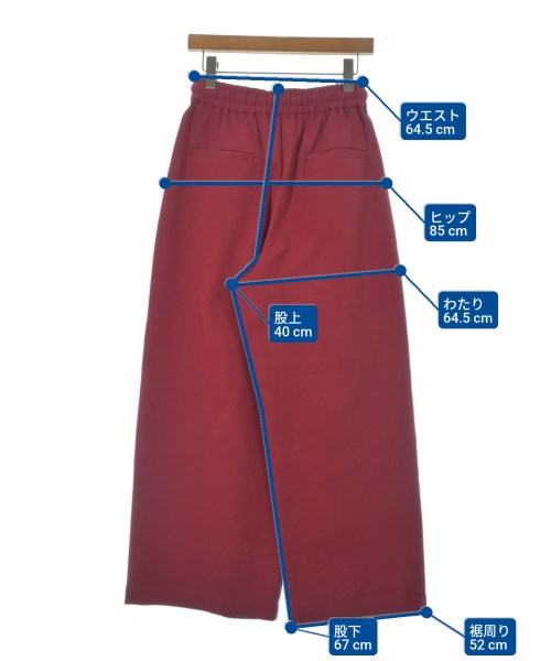 JOHN LAWRENCE SULLIVAN（ジョンローレンスサリバン）その他 赤 サイズ:S レディース/2200673300027