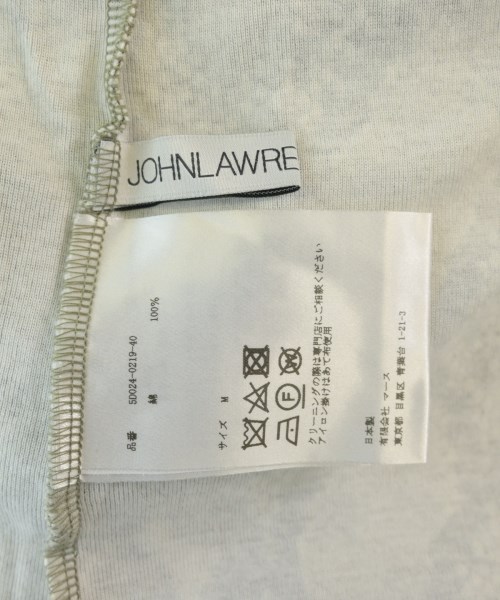 JOHN LAWRENCE SULLIVAN（ジョンローレンスサリバン）Tシャツ・カットソー カーキ サイズ:M レディース/2200677843087