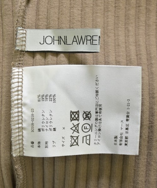 JOHN LAWRENCE SULLIVAN（ジョンローレンスサリバン）ニット・セーター ベージュ サイズ:5(XXL位) レディース/2200697469021