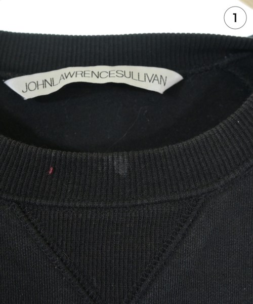 JOHN LAWRENCE SULLIVAN（ジョンローレンスサリバン）スウェット 黒 サイズ:S レディース/2200645224047