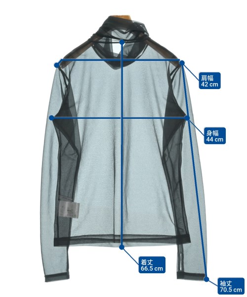 JOHN LAWRENCE SULLIVAN（ジョンローレンスサリバン）Tシャツ・カットソー 黒 サイズ:S レディース/2200662990109