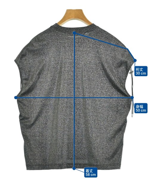 JOHN LAWRENCE SULLIVAN（ジョンローレンスサリバン）ノースリーブ 黒 サイズ:M レディース/2200660849102