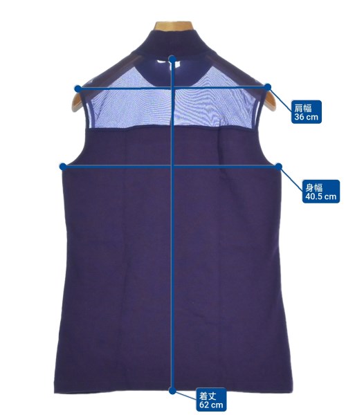 JOHN LAWRENCE SULLIVAN（ジョンローレンスサリバン）ノースリーブ 紫 サイズ:M レディース/2200667708556