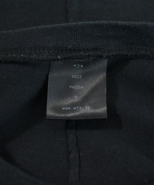 wjk（ダブルジェイケイ）Tシャツ・カットソー 黒 サイズ:M レディース/2200647827017