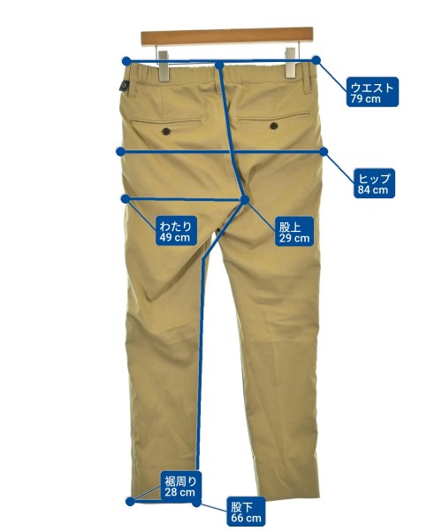 wjk（ダブルジェイケイ）チノパン ベージュ サイズ:M レディース/2200647827086