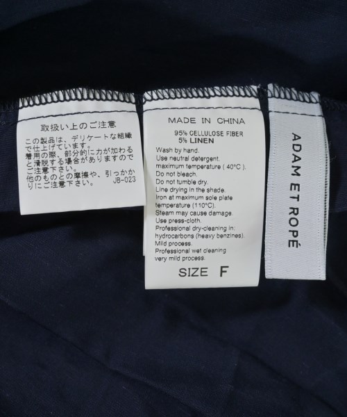 ADAM ET ROPE（アダムエロペ）ワンピース 紺 サイズ:F レディース/2200620744133