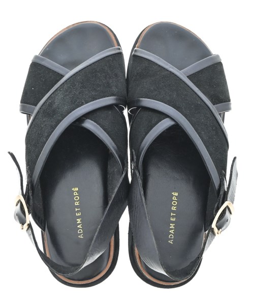 ADAM ET ROPE（アダムエロペ）サンダル 黒 サイズ:EU36(22.5cm位) レディース/2200621441192