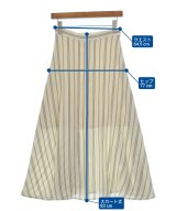 ADAM ET ROPE（アダムエロペ）ロング・マキシ丈スカート 白 サイズ:36(S位) レディース/2200621022186