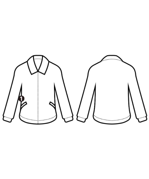 ADAM ET ROPE（アダムエロペ）ブルゾン 黒 サイズ:38(M位) レディース/2200635107046