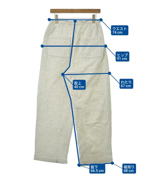 ADAM ET ROPE（アダムエロペ）スウェットパンツ 白 サイズ:F レディース/2200614521122