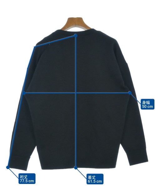 ADAM ET ROPE（アダムエロペ）スウェット 黒 サイズ:F レディース/2200637742047