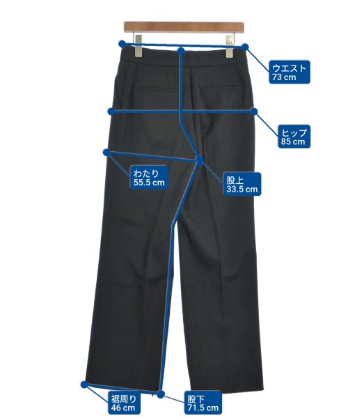 ADAM ET ROPE（アダムエロペ）スラックス 黒 サイズ:38(M位) レディース/2200623278079