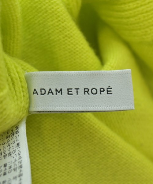 ADAM ET ROPE（アダムエロペ）ニット・セーター 黄 サイズ:F レディース/2200638365030