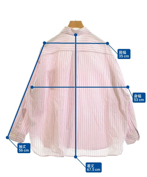 ADAM ET ROPE（アダムエロペ）カジュアルシャツ ピンク サイズ:F レディース/2200625697120