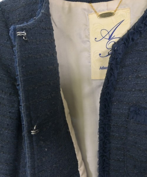 ADAM ET ROPE（アダムエロペ）ノーカラージャケット 紺 サイズ:36(S位) レディース/2200633904050