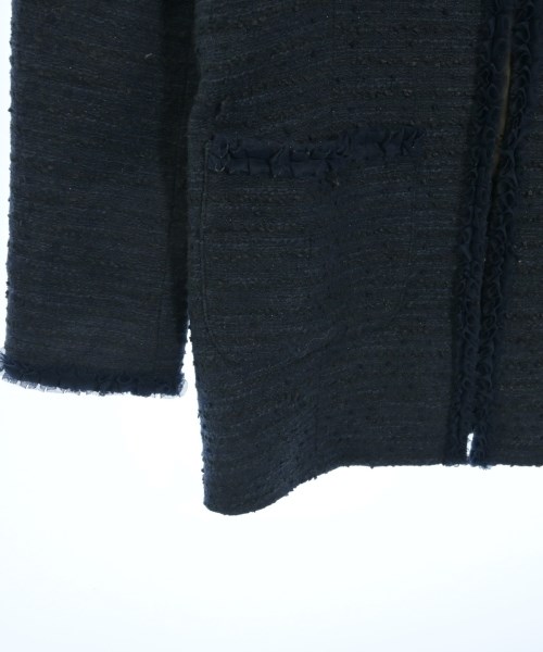 ADAM ET ROPE（アダムエロペ）ノーカラージャケット 紺 サイズ:36(S位) レディース/2200633904050