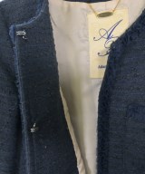 ADAM ET ROPE（アダムエロペ）ノーカラージャケット 紺 サイズ:36(S位) レディース/2200633904050