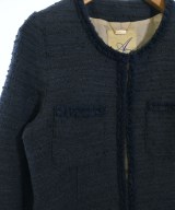ADAM ET ROPE（アダムエロペ）ノーカラージャケット 紺 サイズ:36(S位) レディース/2200633904050