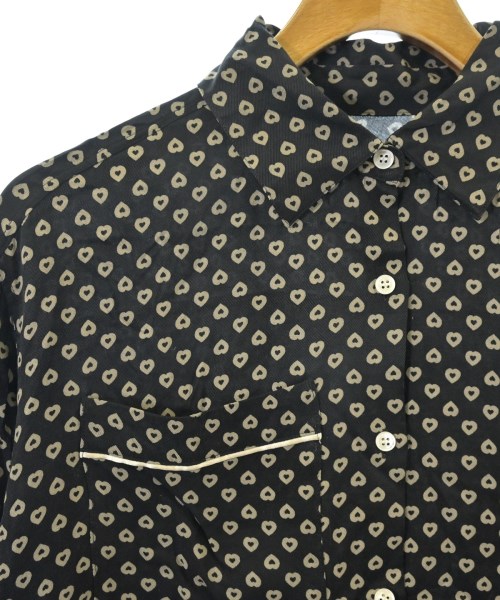 ADAM ET ROPE（アダムエロペ）カジュアルシャツ 黒 サイズ:F レディース/2200628003089