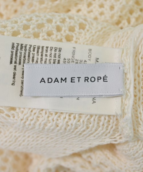 ADAM ET ROPE（アダムエロペ）ワンピース 白 サイズ:F レディース/2200621920031