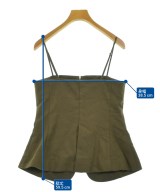 ADAM ET ROPE（アダムエロペ）ブラウス カーキ サイズ:F レディース/2200641425028