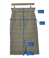 ADAM ET ROPE（アダムエロペ）ロング・マキシ丈スカート 茶 サイズ:38(M位) レディース/2200640341039
