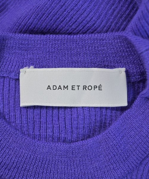 ADAM ET ROPE（アダムエロペ）ニット・セーター 紫 サイズ:F レディース/2200634114014