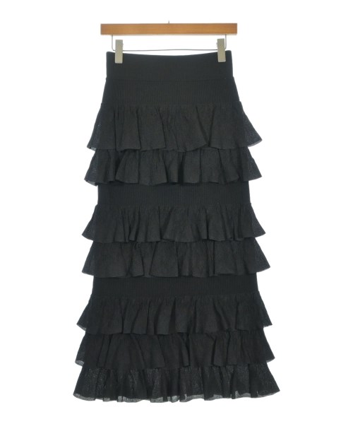 ADAM ET ROPE（アダムエロペ）ロング・マキシ丈スカート 黒 サイズ:F レディース/2200634659034