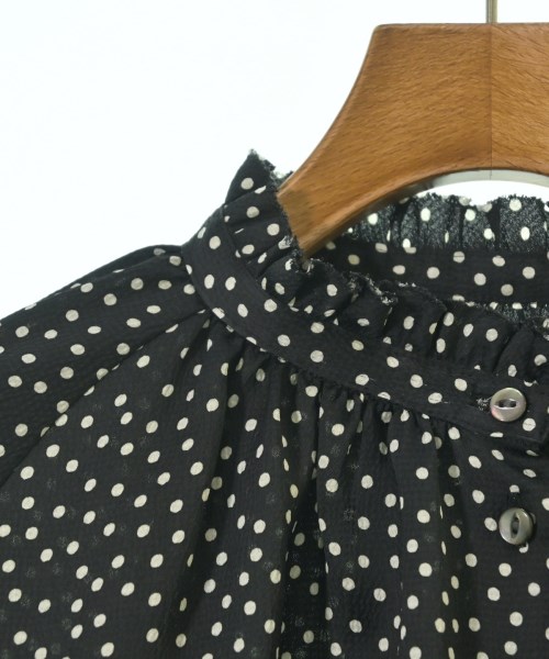 ADAM ET ROPE（アダムエロペ）カジュアルシャツ 黒 サイズ:F レディース/2200643841246