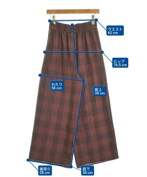 ADAM ET ROPE（アダムエロペ）ロング・マキシ丈スカート 茶 サイズ:36(S位) レディース/2200617391098