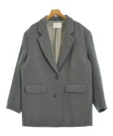 ADAM ET ROPE（アダムエロペ）テーラードジャケット グレー サイズ:38(M位) レディース/2200622602059