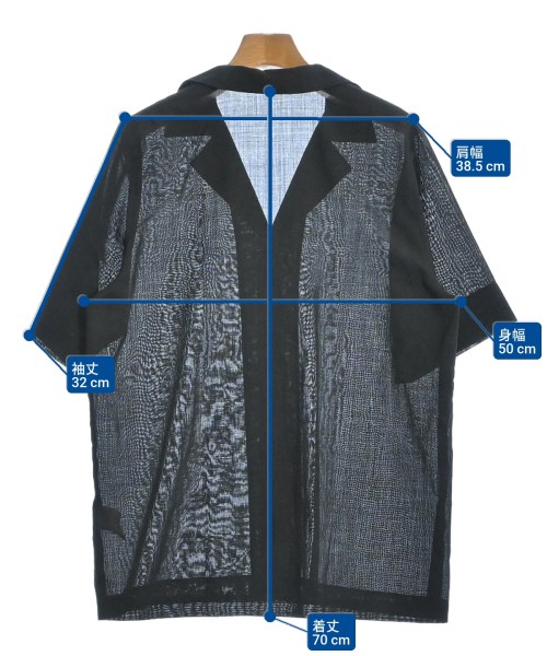 ADAM ET ROPE（アダムエロペ）カジュアルシャツ 黒 サイズ:F レディース/2200623164037