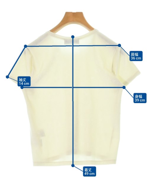 ADAM ET ROPE（アダムエロペ）Tシャツ・カットソー 白 サイズ:F レディース/2200623164044