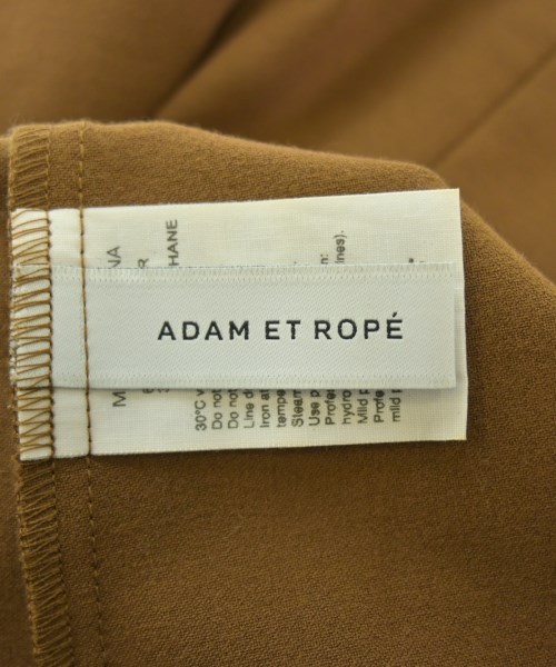 ADAM ET ROPE（アダムエロペ）ブラウス 茶 サイズ:F レディース/2200610101069