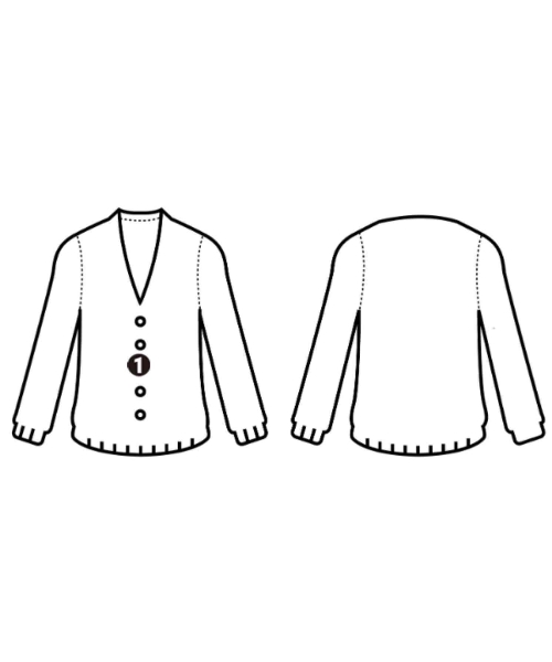 ADAM ET ROPE（アダムエロペ）カーディガン ベージュ サイズ:F レディース/2200617837060