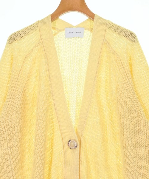 ADAM ET ROPE（アダムエロペ）カーディガン 黄 サイズ:F レディース/2200613944014