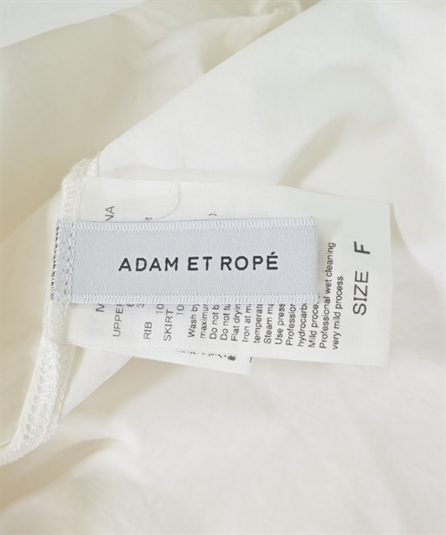 ADAM ET ROPE（アダムエロペ）ワンピース 白 サイズ:F レディース/2200614487060