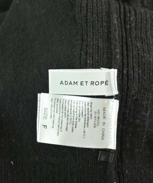 ADAM ET ROPE（アダムエロペ）ニット・セーター 黒 サイズ:F レディース/2200617121206