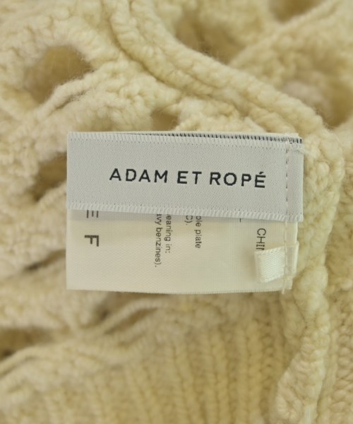 ADAM ET ROPE（アダムエロペ）カーディガン 白 サイズ:F レディース/2200629595064